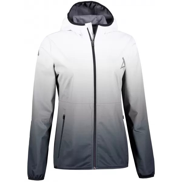  Jachetă softshell premium pentru femei ALTISPORT VOJ/ALW126JACK01 ALB-NEGRU 