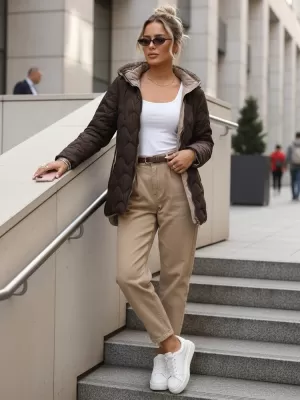 Geaca de dama DSTREET TY5623 MARO