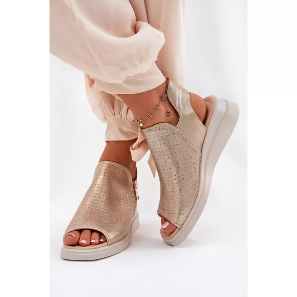  Sandale de dama BOTO MEVINETTE 36864 AUR 