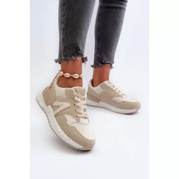 Adidași de damă BOTO VINELLI 31355 BEJ 
