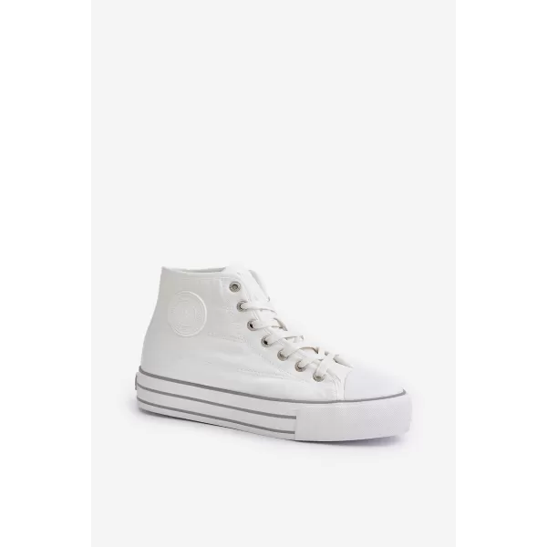  Adidași de damă BIG STAR OO274A473 WHITE Pantofi Big Star 