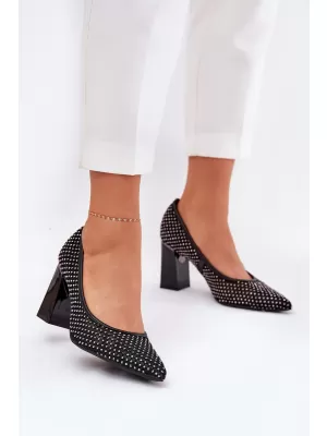 Pantofi de dama VINCEZA 62211 NEGRU