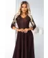 Rochie NUMOCO 309-14 CIOCOLATĂ