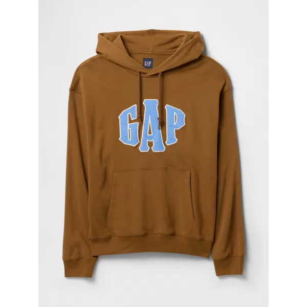  Hanorac pentru bărbați GAP LOGO PULLOVER HOODIE 744728-03 MARO STRĂLUCITOR 