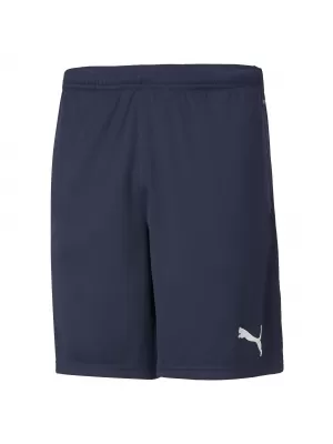 Pantaloni scurți pentru bărbați PUMA TEAMRISE TRAINING SHORTS 657336_06 PEACOAT/ PEACOAT/PUMA ALB