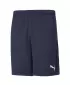 Pantaloni scurți pentru bărbați PUMA TEAMRISE TRAINING SHORTS 657336_06 PEACOAT/ PEACOAT/PUMA ALB