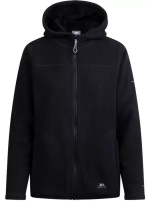 Hanorac de damă din fleece TRESPASS FAFLFLTR0100 NEGRU