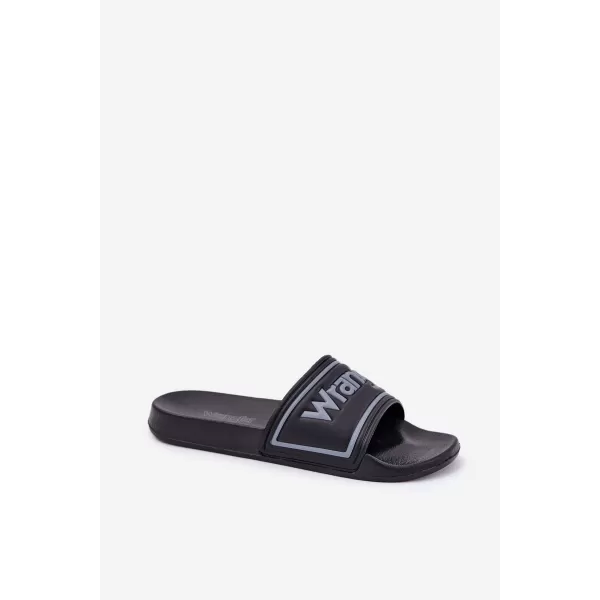  Papuci pentru bărbați WRANGLER AVERELL 20251042.25Y NEGRU 
