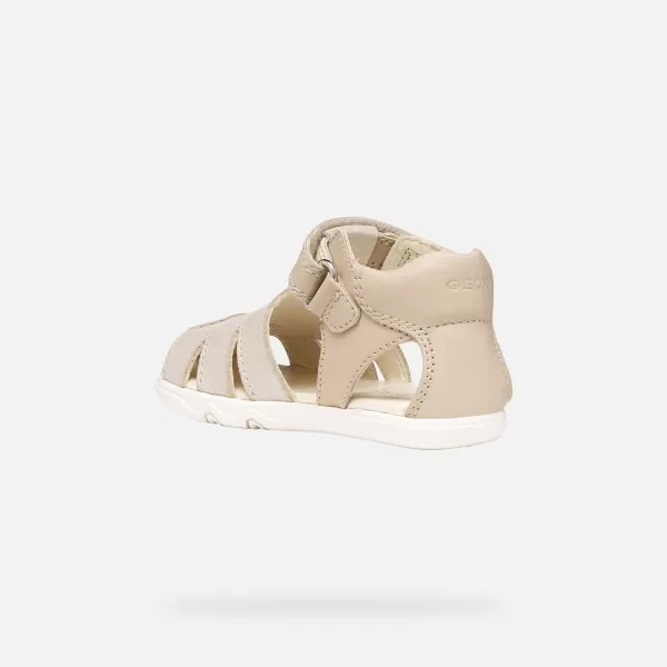  Sandale pentru fete GEOX SANDAL STEPPIEUP B656QA0CR85C5000 BEJ 