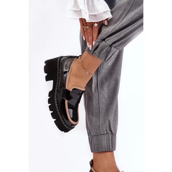  Mocasini de dama D&A MR870-32 NEGRU 