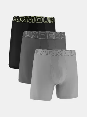 Boxeri pentru bărbați UNDER ARMOUR UA PERFORMANCE TECH MESH - SOLID 6IN - 1383884-069 TITAN