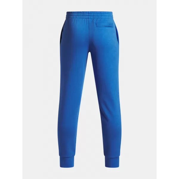  Pantaloni de trening pentru băieți UNDER ARMOUR UA RIVAL FLEECE JOGGERS 1379787-402 ALBASTRU 