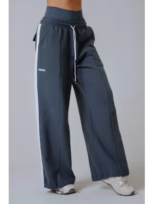 Pantaloni de trening supradimensionati POWER 896 GREY Nebbia