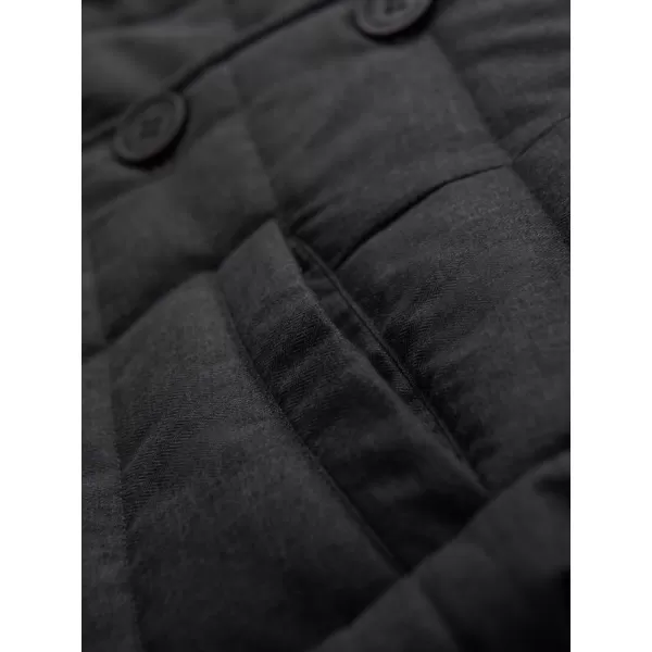  Vesta pentru bărbați OMBRE OM-JAVJ-0275 AMESTEC DE GRAFIT 