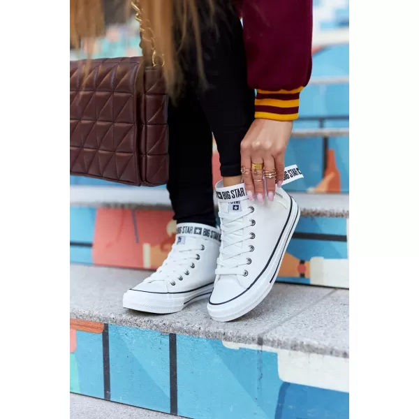  Adidași de damă BIG STAR GG274027 WHITE Pantofi Big Star 