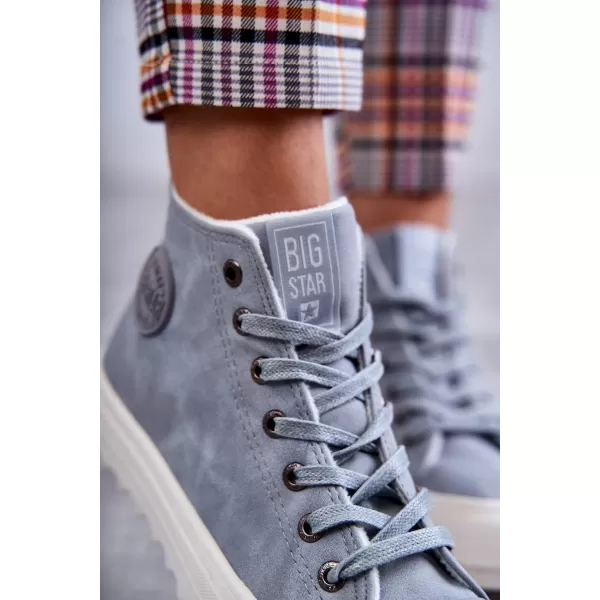  Adidași de damă BIG STAR EE274115 ALBASTRU DESCHIS Pantofi Big Star 