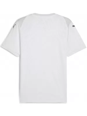 Tricou funcțional pentru bărbați PUMA TEAMCUP JERSEY 706272-04 PUMA ALB/PUMA NEGRU