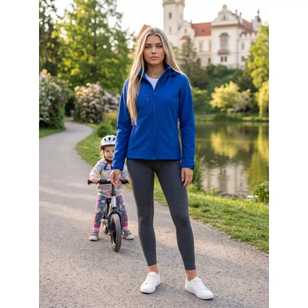  Jachetă softshell pentru femei ALTISPORT NoPrint NP/ALW945 ALBASTRU REGAL 