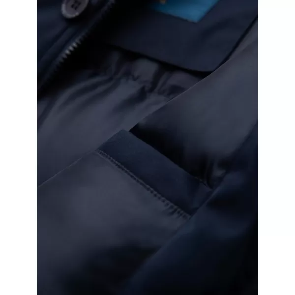  Parka pentru bărbați OMBRE OM-JAPJ-0287 ALBASTRU MARIN 