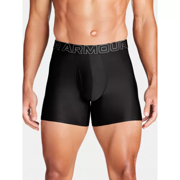  Pantaloni scurți pentru bărbați UNDER ARMOUR M PERF TECH 6IN 1383878-001 NEGRU 