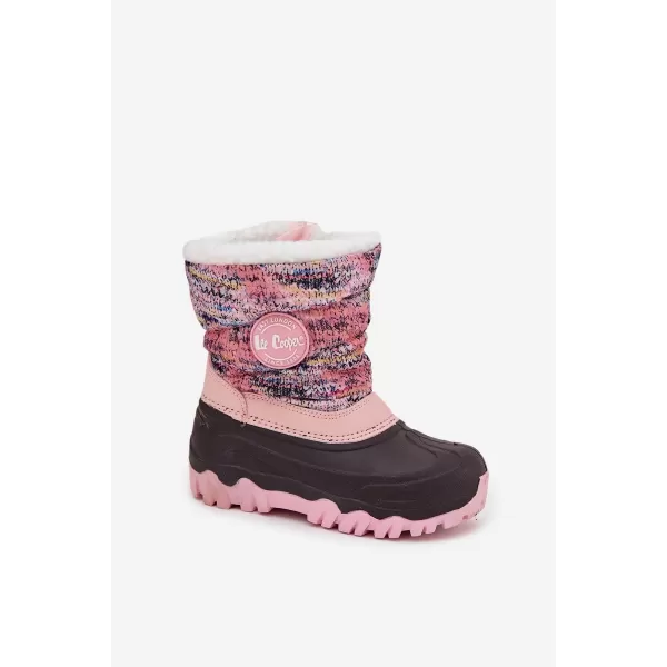  Pantofi de iarna pentru copii LEE COOPER LCJ-25-10-3770 ROZ 