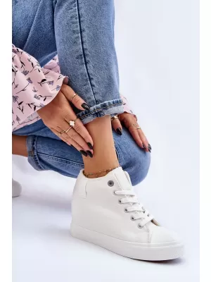 Adidași de damă BIG STAR LL274035 WHITE Pantofi Big Star