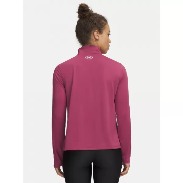  Hanorac de dama UNDER ARMOUR UA TECH WM TAPE HALF ZIP 6005100-659 ROŞU 
