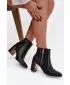Pantofi de dama cu toc BOTO CAMILYN 40569 NEGRU