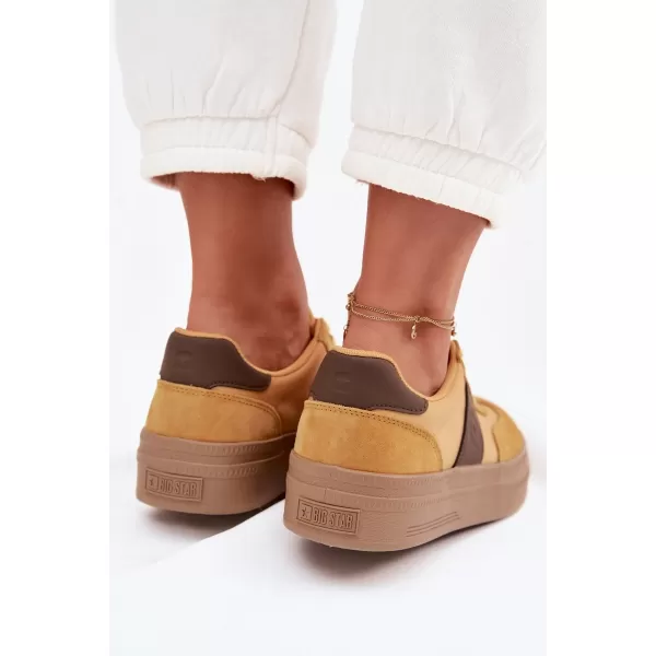  Adidasi dama BIG STAR TT274166 GALBEN Big Star Pantofi 