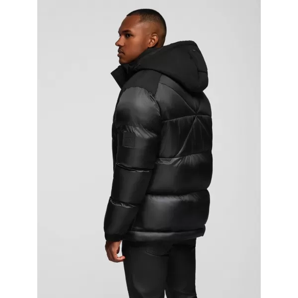  Jachetă pentru bărbați OMBRE OM-JAHP-0237 NEGRU 