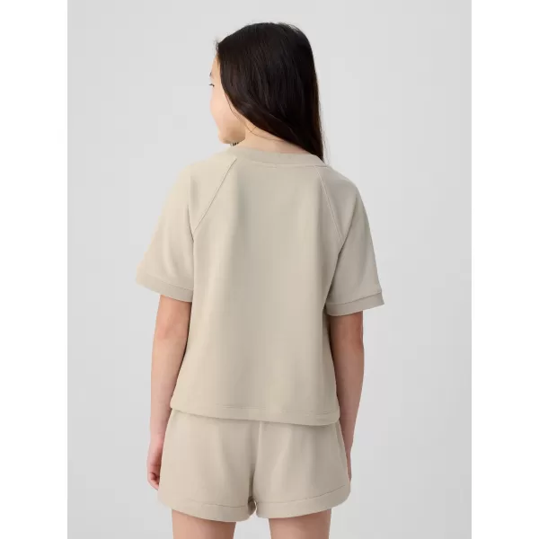  Tricou pentru copii GAP RAGLAN PULLOVER 427789-02 PIATRA LUNII 
