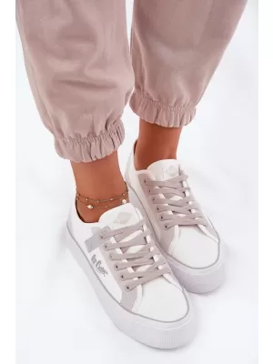 Adidași de damă LEE COOPER LCW-25-31-3479L ALB