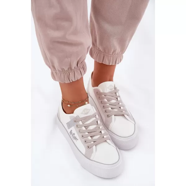  Adidași de damă LEE COOPER LCW-25-31-3479L ALB 