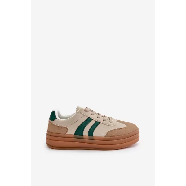  Adidași de damă EVENTO NESONICE BEJ/VERDE 