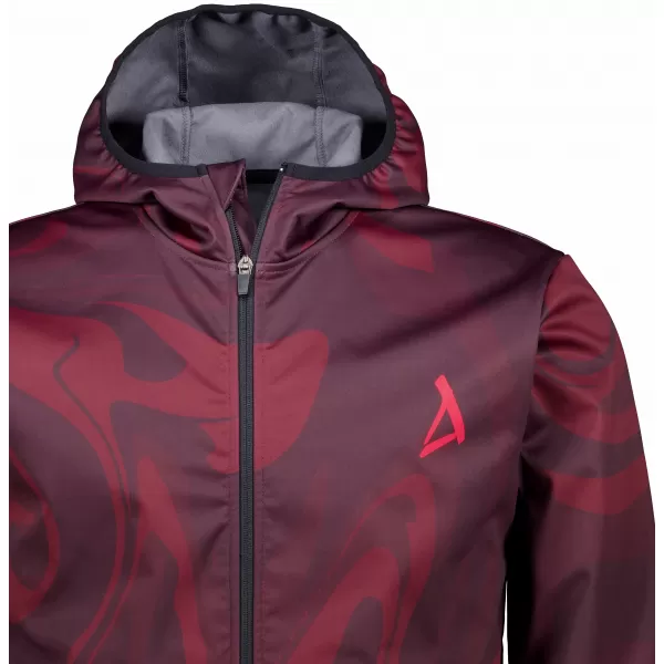  Jachetă softshell premium pentru bărbați ALTISPORT VOJ/ALM072JACK01 VIN/ROSU 