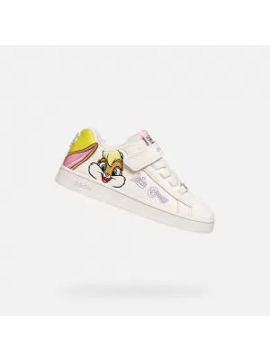 Adidași pentru fete GEOX ECLYPER J65LRH05411C0592 ALB