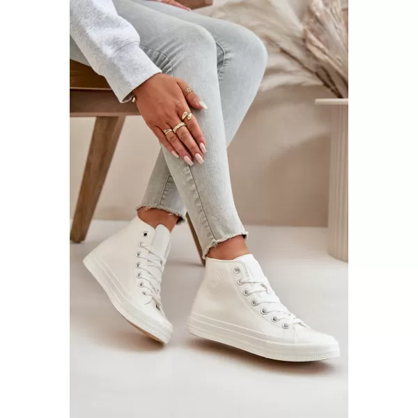  Adidași de damă BIG STAR OO274932 WHITE Pantofi Big Star 