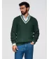 Pulover pentru bărbați OMBRE OM-SWSW-0151 VERDE