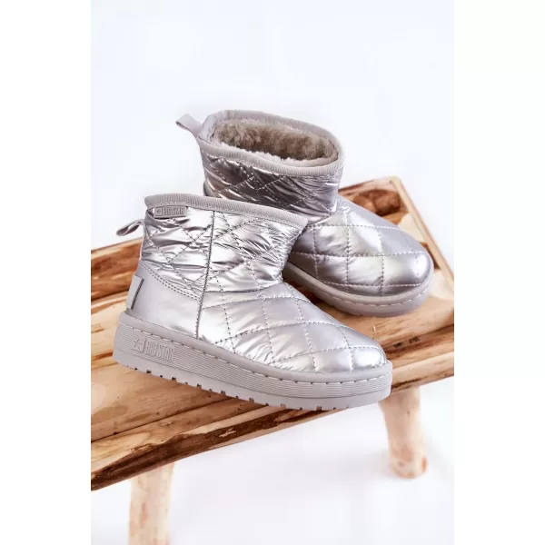  Cizme de zapada pentru copii BIG STAR KK374241 SILVER Pantofi Big Star 