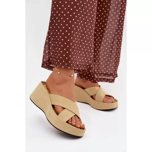  Papuci de damă BOTO CALORINE 41358 GALBEN 