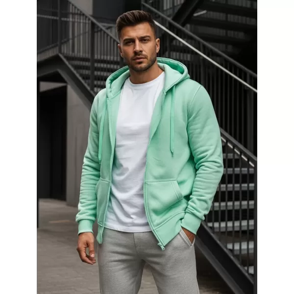  Hanorac pentru bărbați DSTREET BX5231 VERDE DESCHIS 