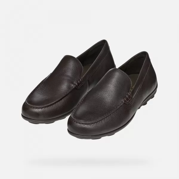  Mocasini pentru bărbați GEOX SPHERICA EC16 G002878 MARO ÎNCHIS 