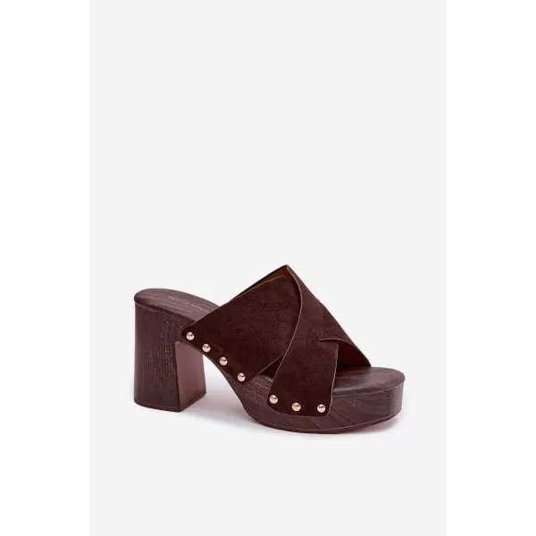  Sandale de dama BOTO NERELLE 41517 CAFEA 