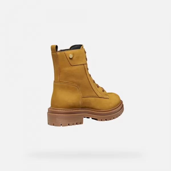  Botine de dama GEOX IRIDEA G009240 CHIHLIMBAR 