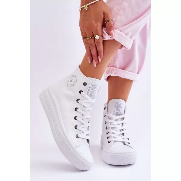  Adidași de damă BIG STAR LL274A183 WHITE Pantofi Big Star 