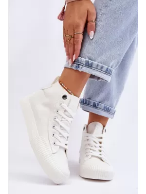 Adidași de damă BIG STAR LL274445 WHITE Pantofi Big Star