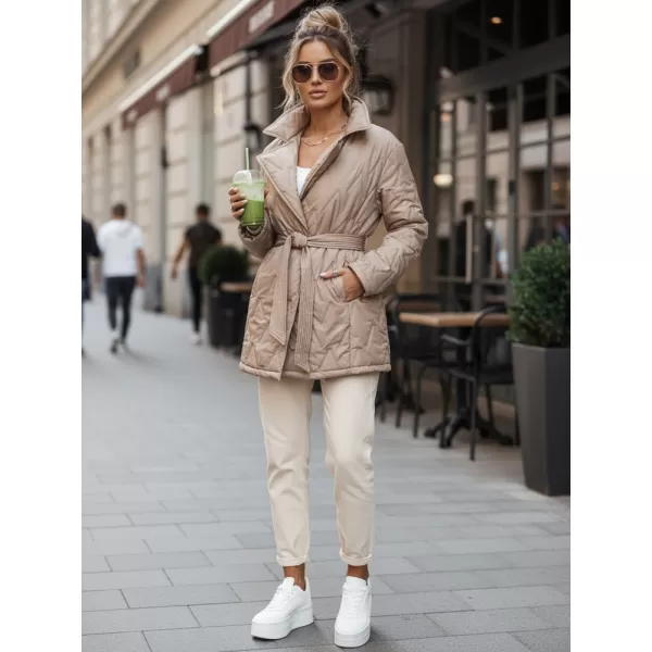  Geaca de dama DSTREET TY5589 CARAMEL 