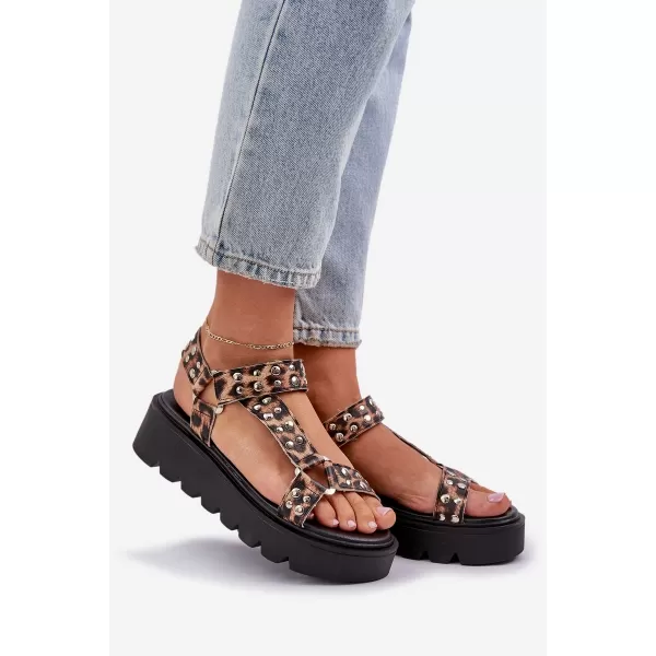  Sandale de dama BOTO TATELLIA 35653 LEOPARD 