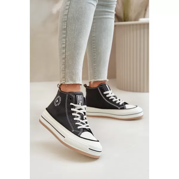  Adidași de damă BIG STAR OO274062 NEGRI Pantofi Big Star 