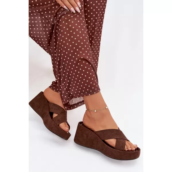 Papuci de damă BOTO CALORINE 41357 MARO 
